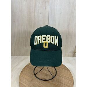 Top Of The World Oregon O Green Adjustable Snap Back Baseball Hat